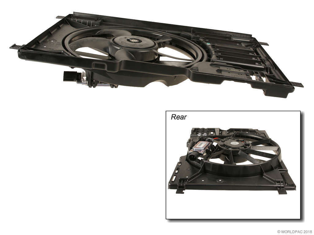 2022, 2021, 2020, 2019, 2018, 2017, 2016, 2015, 2014 Ford Transit Connect Engine Cooling Fan Assembly
