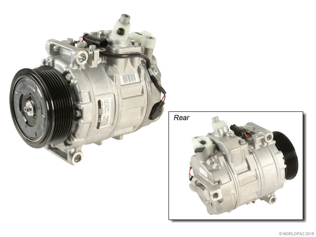 2018, 2017, 2016, 2015, 2014, 2013, 2012, 2011, 2010 Freightliner Sprinter 2500 2500 A/C Compressor