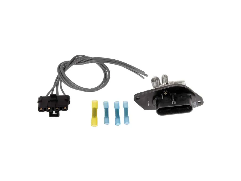 2002, 2001, 2000, 1999, 1998, 1997, 1996, 1995, 1994, 1993, 1992, 1991 Saturn SL HVAC Blower Motor Resistor
