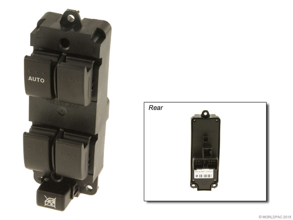 2009, 2008, 2007, 2006, 2005, 2004 Mazda 3 Door Window Switch