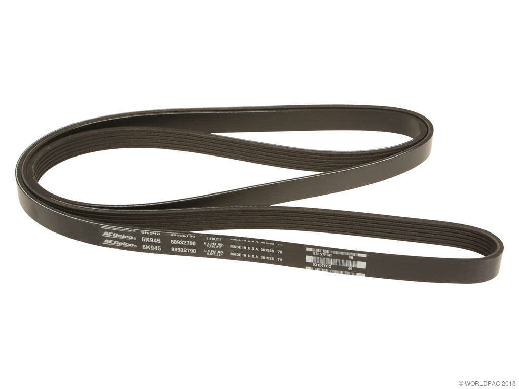 2001, 2000, 1999, 1998, 1997, 1996 Jeep Cherokee Accessory Drive Belt
