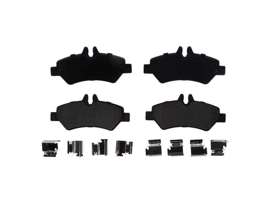 2018, 2017, 2016, 2015, 2014, 2013, 2012, 2011, 2010, 2009, 2008, 2007 Freightliner Sprinter 2500 2500 Disc Brake Pad Set