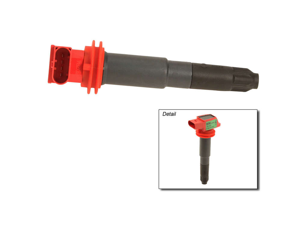 2018, 2017, 2016, 2015, 2014, 2013, 2012, 2011, 2010, 2009, 2008 Porsche Cayenne Direct Ignition Coil