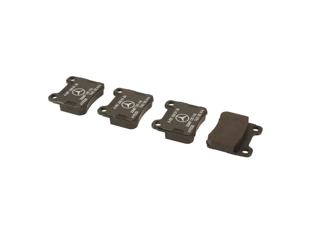1993, 1992, 1991, 1990, 1989, 1988, 1987, 1986, 1985, 1984 Mercedes-Benz 190E 1984-1993 Mercedes-Benz 190D Disc Brake Pad Set