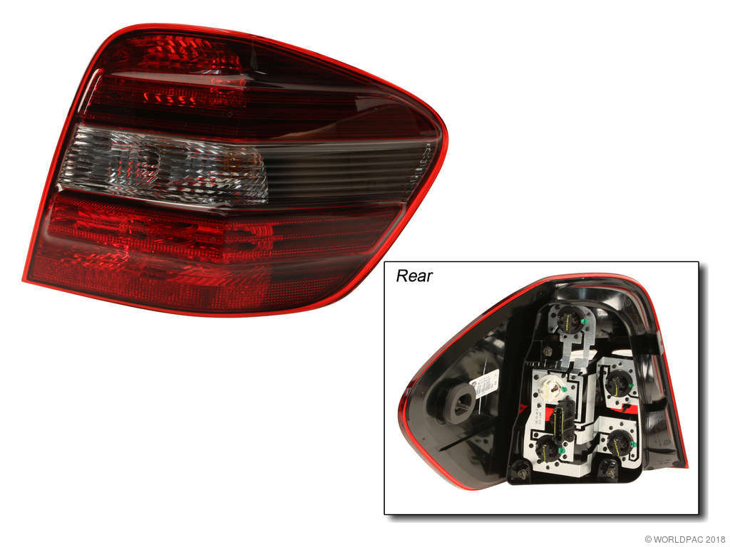 2008, 2007, 2006 Mercedes-Benz ML350 2006-2008 Mercedes-Benz ML350 Tail Light Lens
