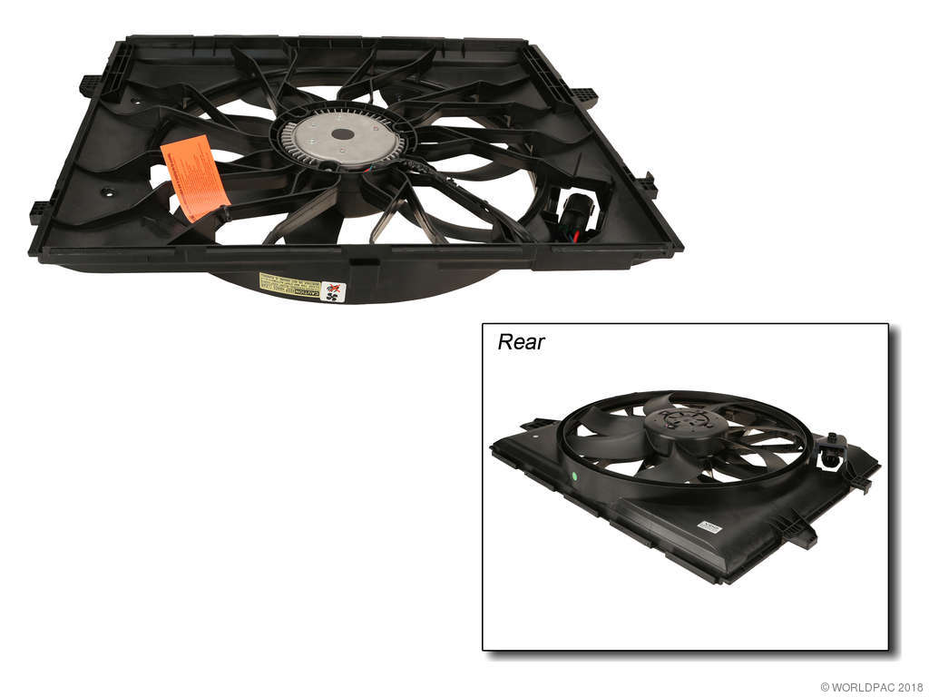 2014, 2013, 2012, 2011 Dodge Durango Engine Cooling Fan Assembly