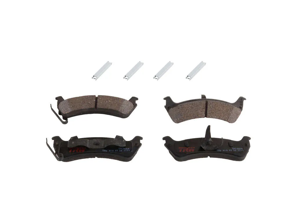 2003, 2002, 2001, 2000, 1999, 1998, 1997, 1996, 1995 Ford Windstar Disc Brake Pad Set