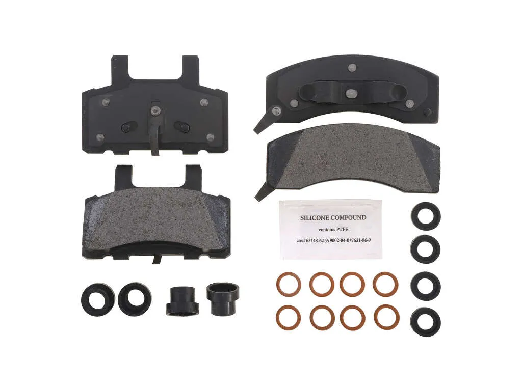 2000, 1999, 1998, 1997, 1996, 1995, 1994, 1993, 1992, 1991, 1990, 1989, 1988 GMC C3500 Suburban Disc Brake Pad Set