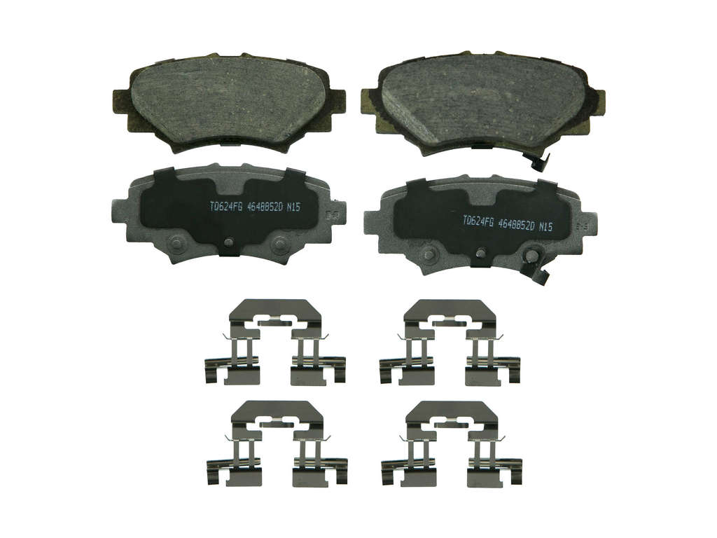 2018, 2017, 2016, 2015, 2014 Mazda 3 Sport Disc Brake Pad Set