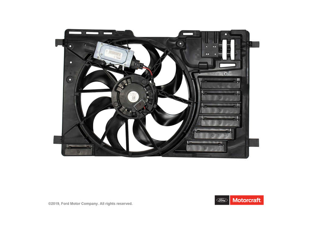 2022, 2021, 2020, 2019, 2018, 2017, 2016, 2015, 2014 Ford Transit Connect Engine Cooling Fan Assembly