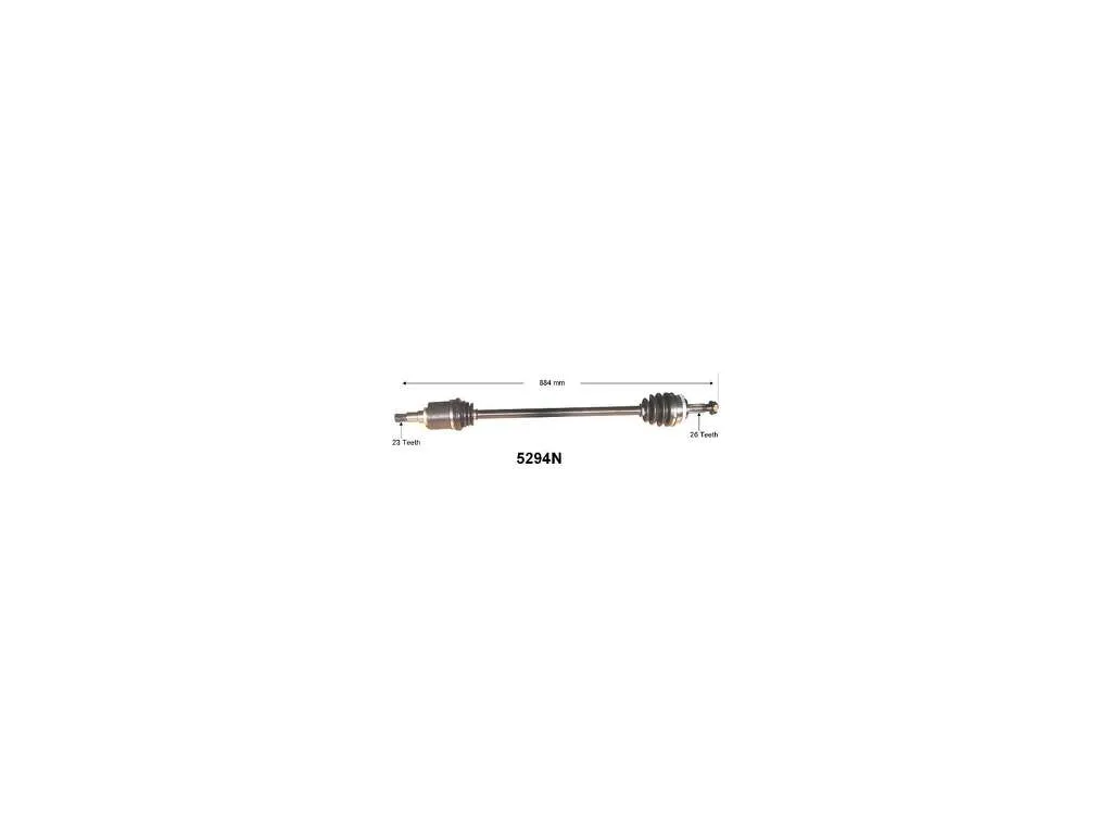 2006, 2005, 2004 Scion xA CV Axle Assembly