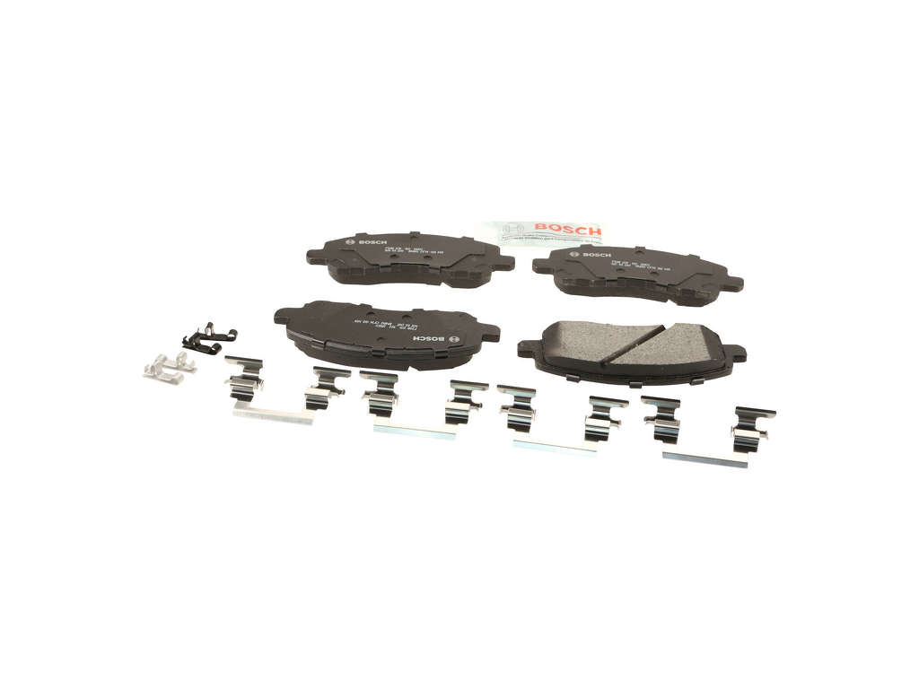 2017, 2016, 2015, 2014, 2013, 2012, 2011, 2010, 2009, 2008, 2007 Jeep Compass Disc Brake Pad Set