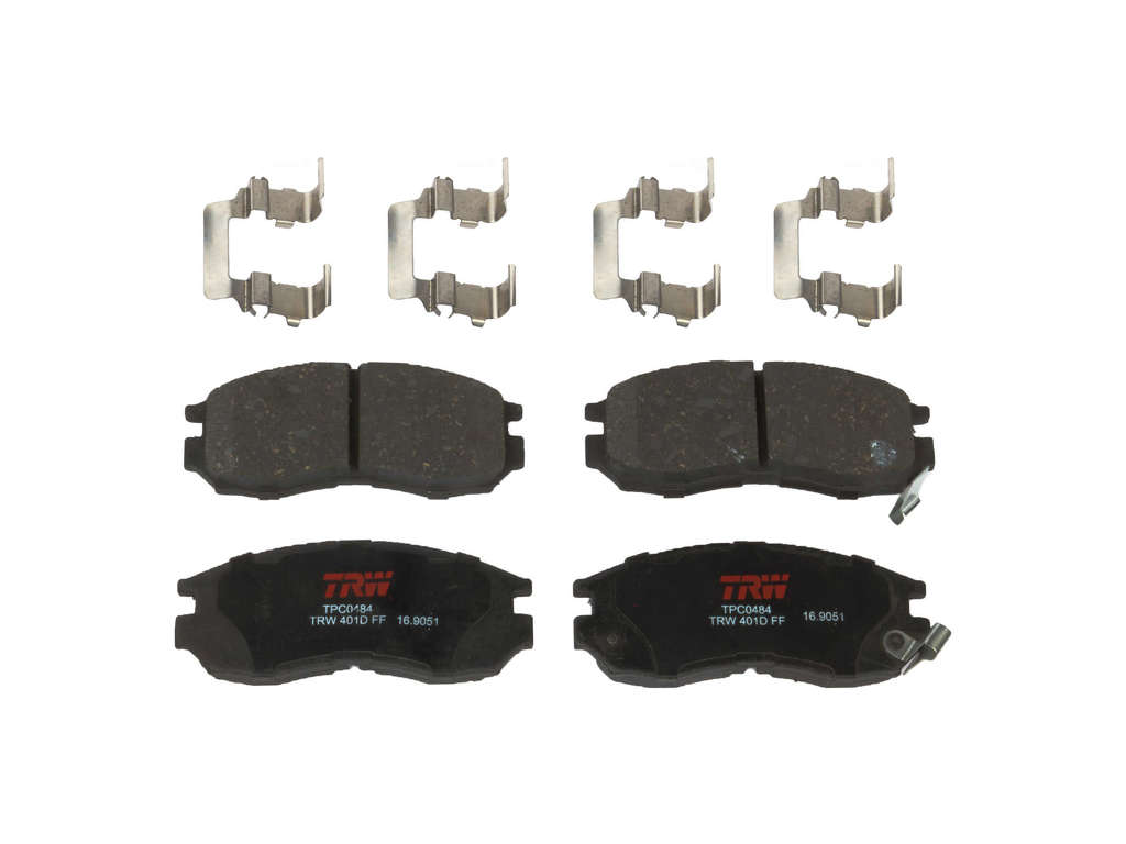 1995, 1994, 1993 Dodge Colt Disc Brake Pad Set