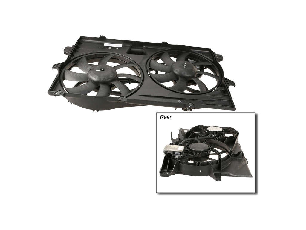 2014, 2013, 2012, 2011, 2010, 2009, 2008, 2007 Ford Edge Engine Cooling Fan Assembly