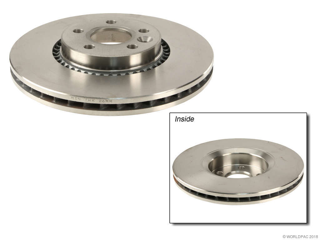 2016, 2015, 2014, 2013, 2012, 2011, 2010, 2009, 2008, 2007 Volvo S80 LR2 Disc Brake Rotor