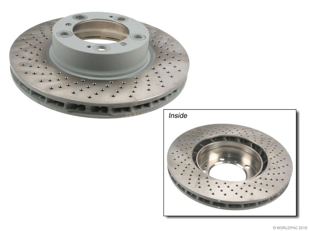2012, 2011, 2010, 2009, 2008, 2007, 2006, 2005, 2004, 2003, 2002, 2001, 2000 Porsche Boxster Disc Brake Rotor
