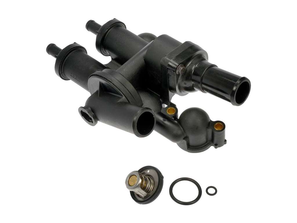 2017, 2016, 2015, 2014, 2013, 2012, 2011, 2010, 2009, 2008, 2007 Jeep Compass Engine Coolant Thermostat Housing Cap