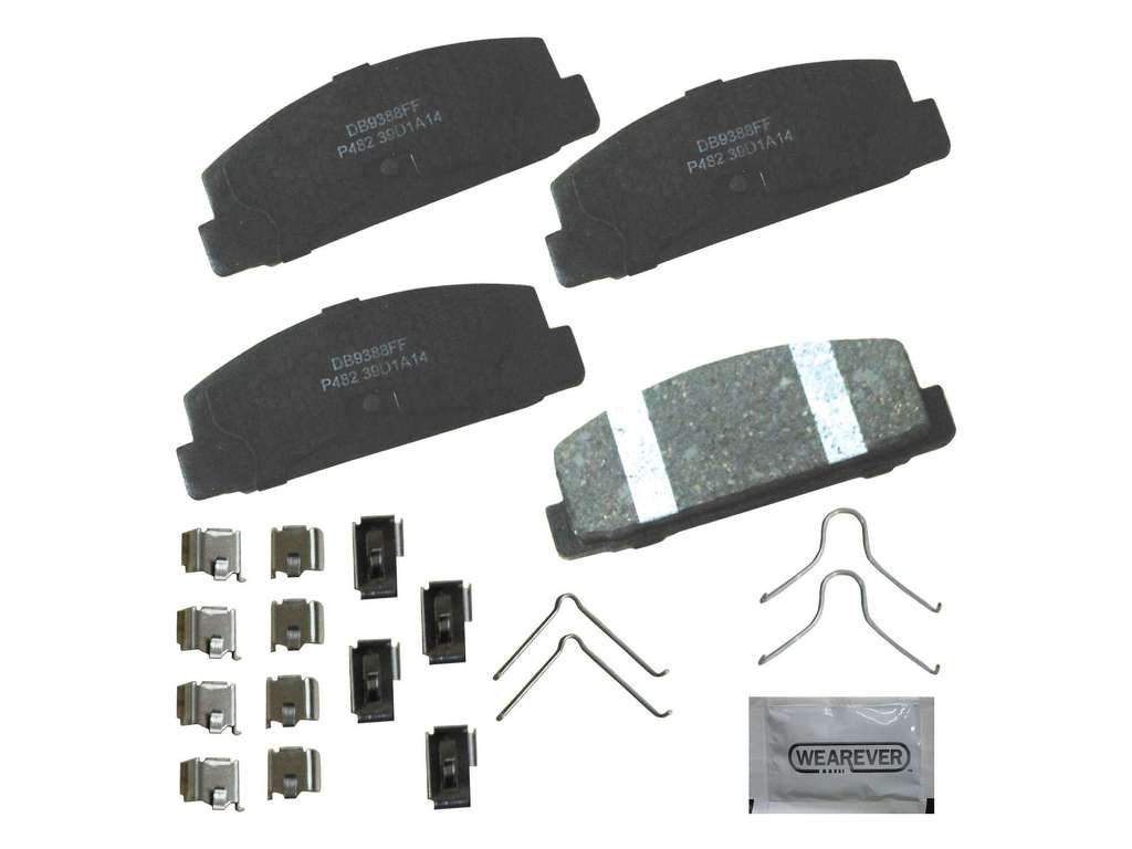 2005, 2004, 2003 Mazda 6 Disc Brake Pad Set