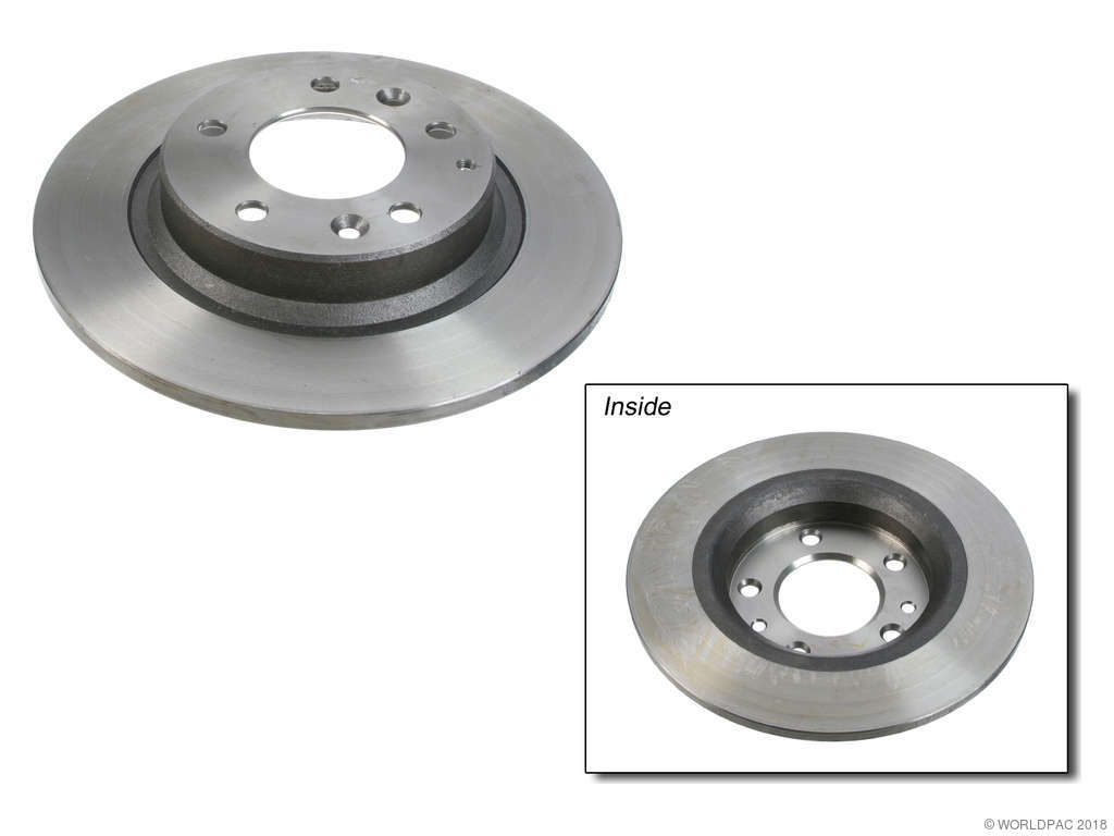 2013, 2012, 2011, 2010, 2009, 2008, 2007, 2006, 2005, 2004, 2003 Mazda 6 Disc Brake Rotor