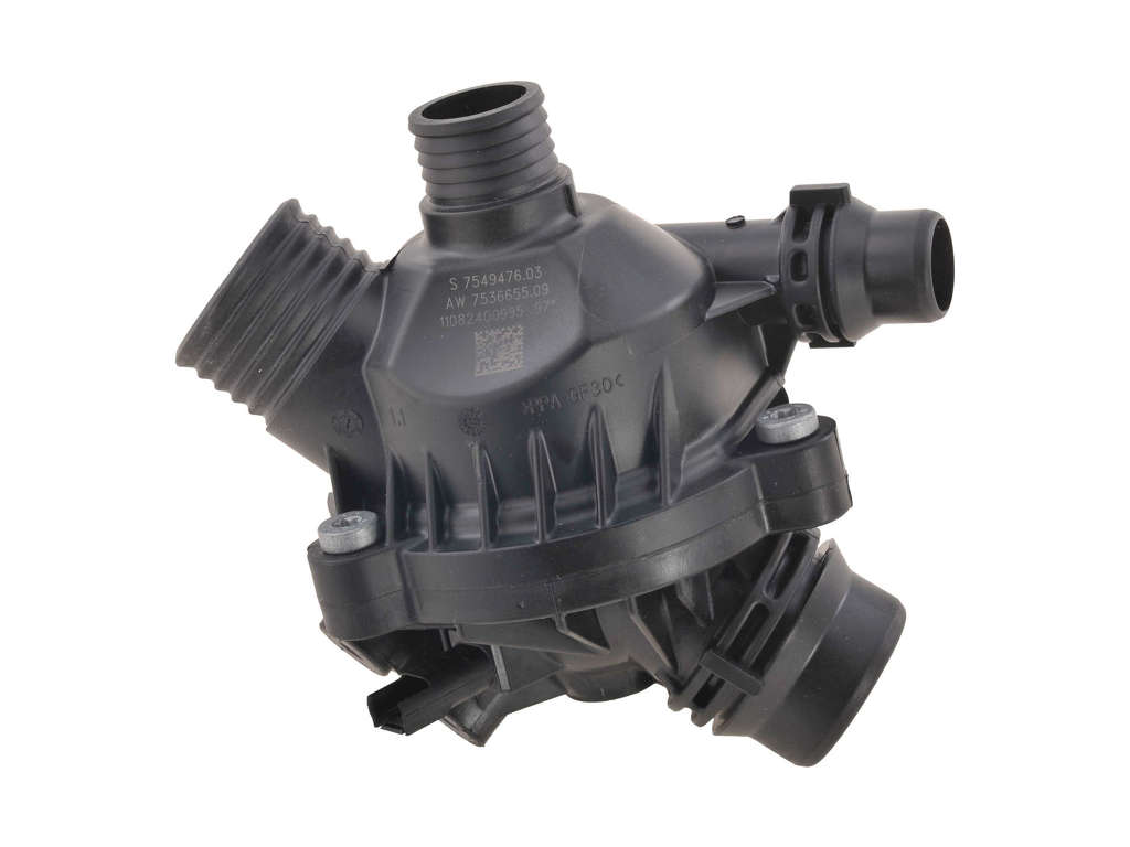 2010, 2009, 2008 BMW 528i Series M Engine Coolant Thermostat / Water Outlet Assembly