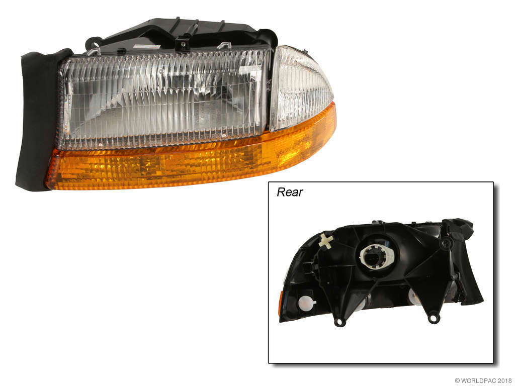 Dodge Dakota Headlight Embly Replacement Dorman Tyc Products 1999 Dodge Dakota Headlight Embly Vaip Vision Lighting W0133 1843725 Combination