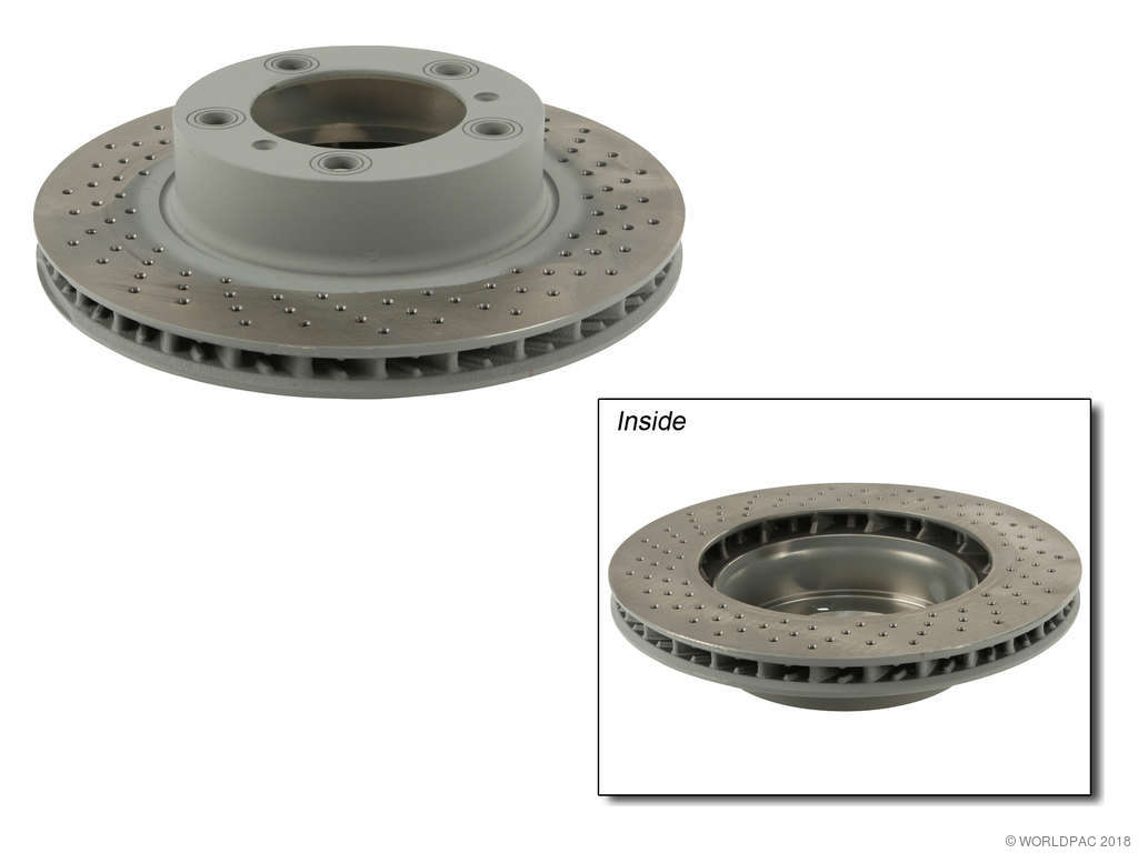 2008, 2007, 2006, 2005 Porsche Boxster Disc Brake Rotor