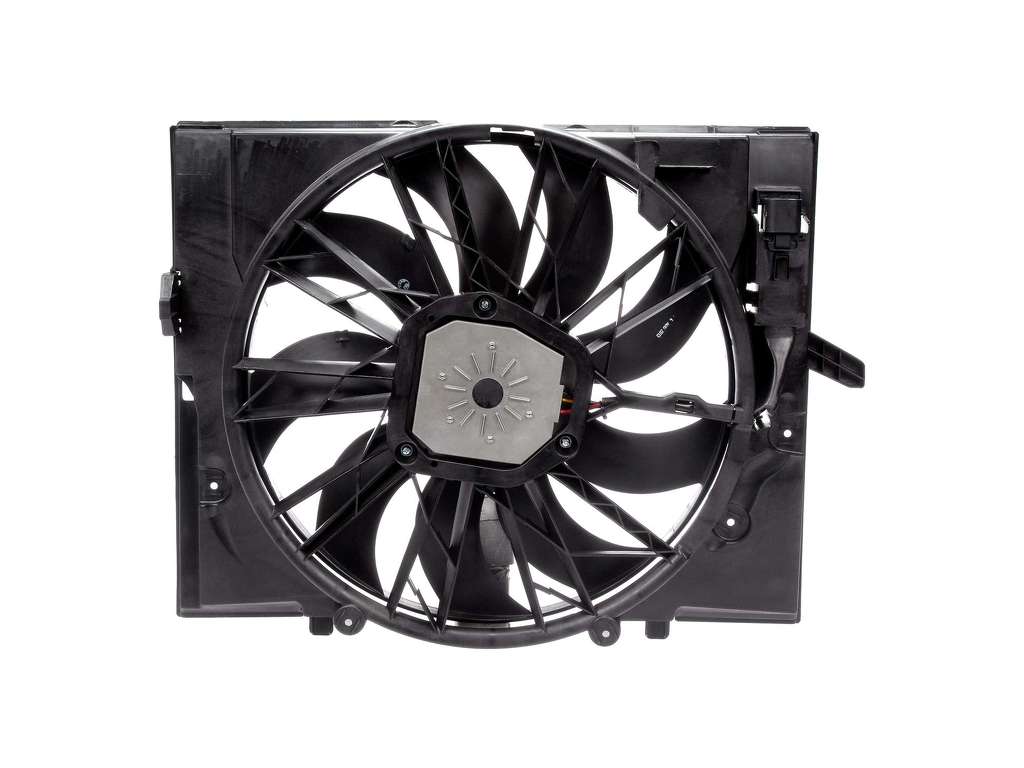 2010, 2009 BMW 528i xDrive Engine Cooling Fan Assembly