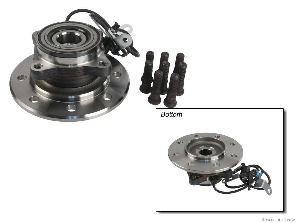 GMC Yukon Wheel Bearing and Hub Assembly Replacement (ACDelco, Centric
