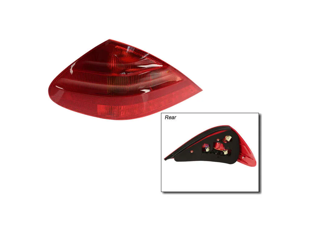 2007, 2006, 2005, 2004 Mercedes-Benz SL600 2004-2007 Mercedes-Benz SL500 Tail Light Lens