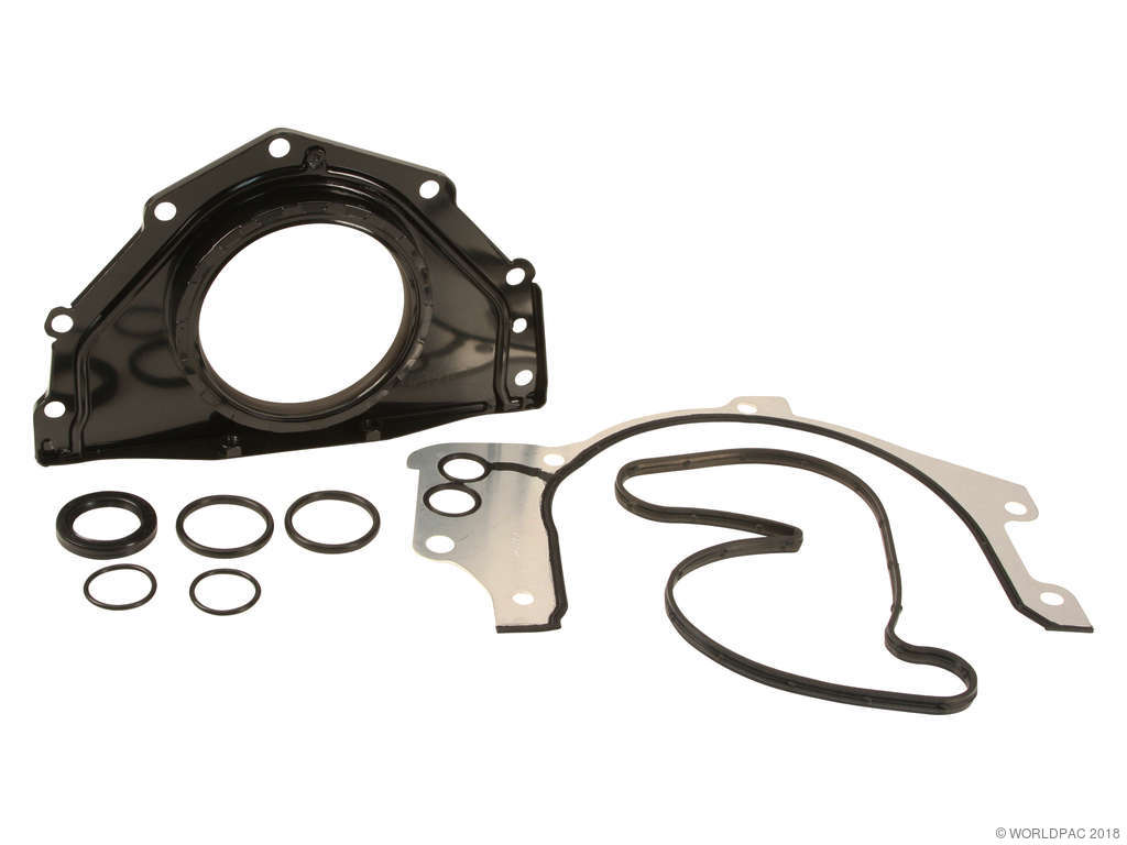 Engine Crankcase Cover Gasket Set Replacement (Elring, Genuine, Goetze