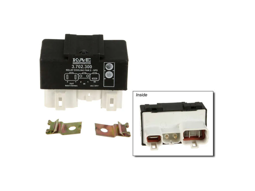2004, 2003, 2002, 2001, 2000, 1999, 1998 Volvo C70 Engine Cooling Fan Motor Relay