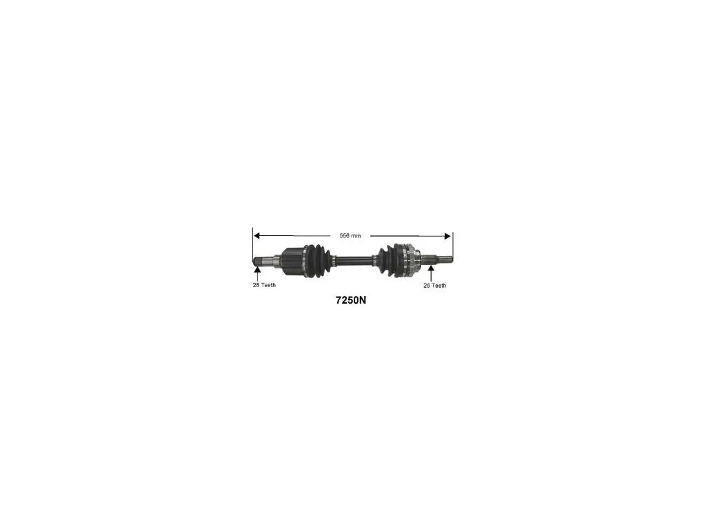 2005, 2004, 2003 Dodge Neon CV Axle Assembly