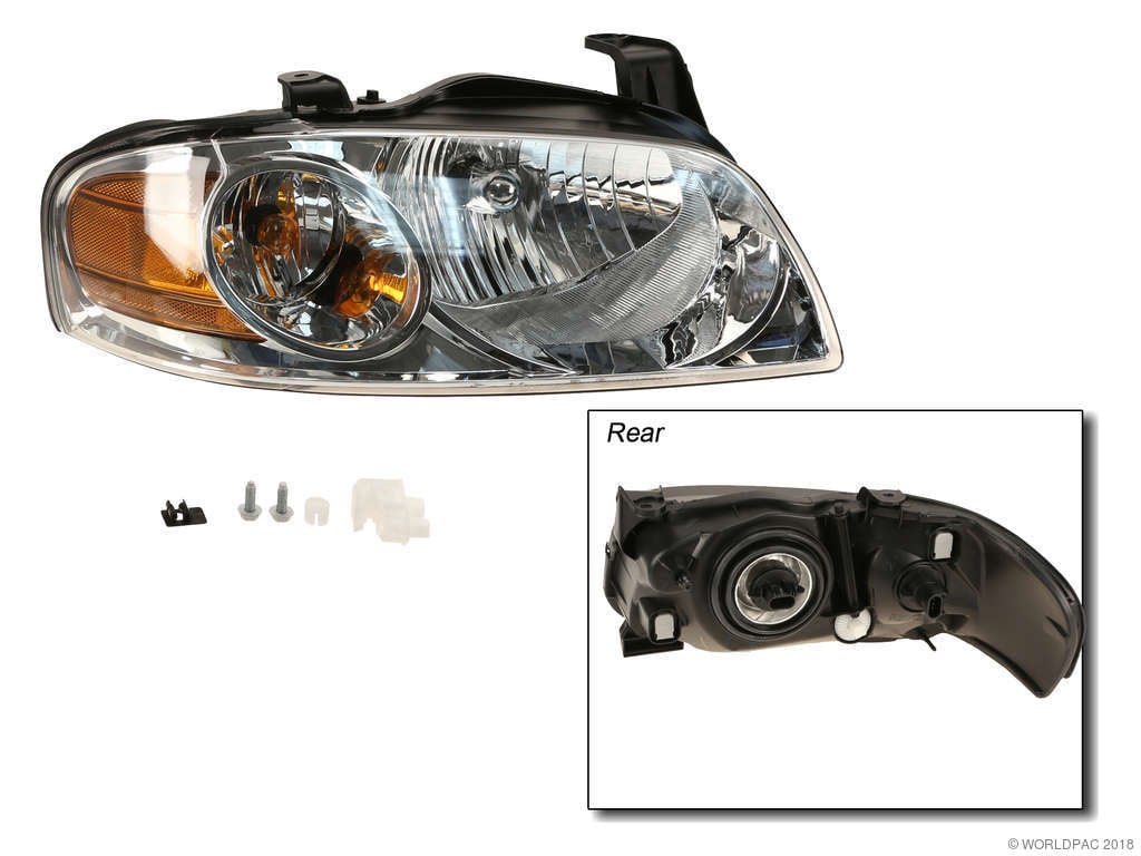 TYC 20-5907-90-1 Nissan Sentra Right Replacement Head Lamp
