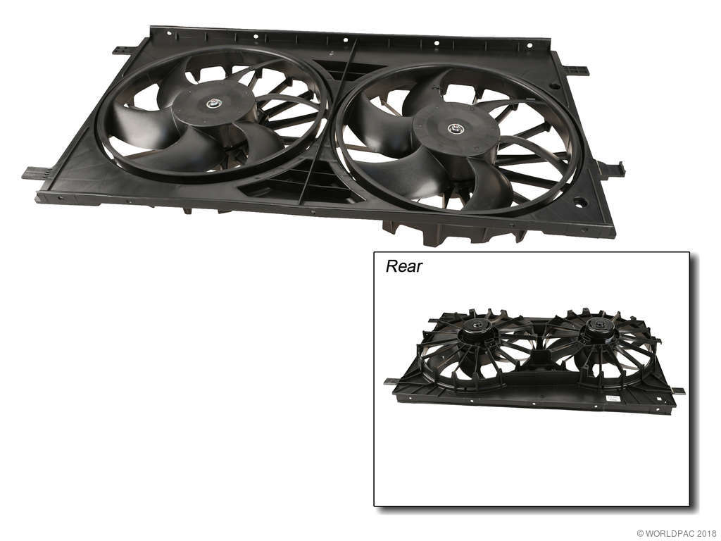 2017, 2016, 2015, 2014, 2013, 2012, 2011, 2010, 2009 Jeep Compass Engine Cooling Fan Motor