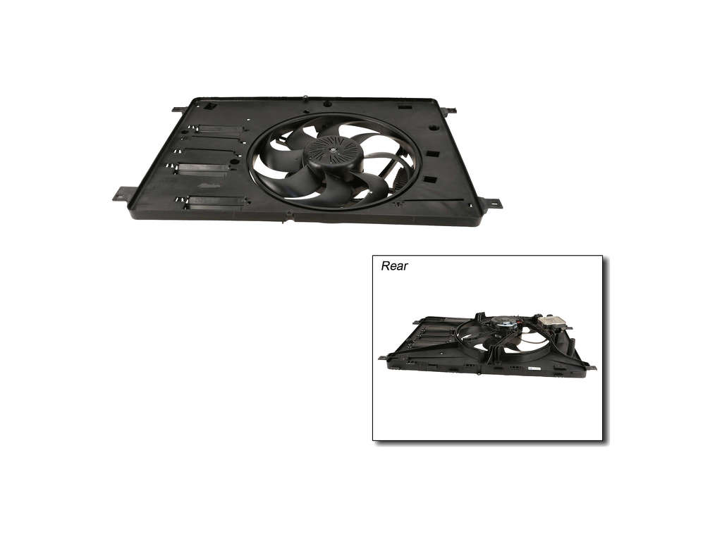 2016, 2015, 2014, 2013, 2012, 2011, 2010, 2009, 2008, 2007 Volvo S80 Engine Cooling Fan Assembly