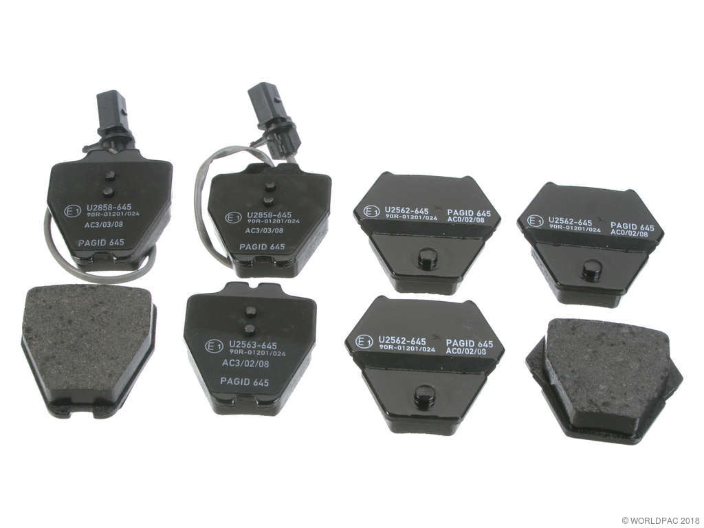 2003, 2002 Audi S6 Quattro Disc Brake Pad Set
